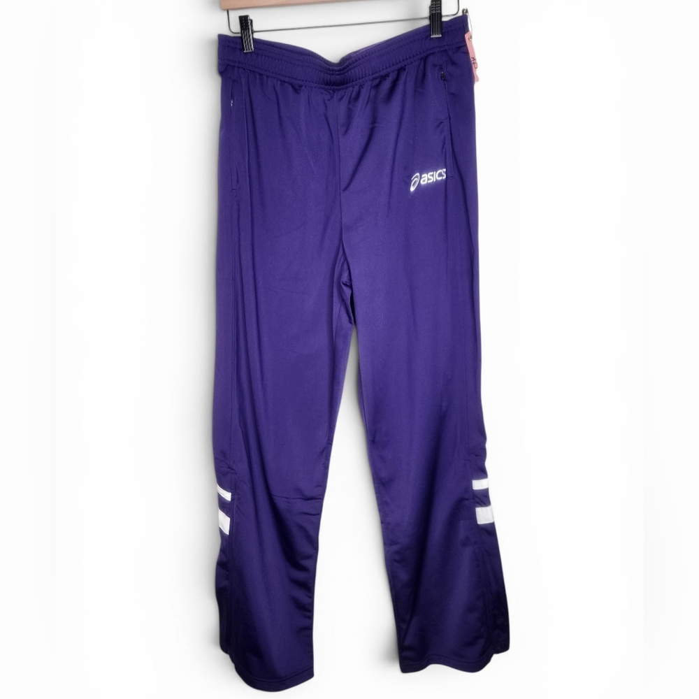 ASICS Cabrillo Warm-Up Track Pants in Purple Size M New With Tags